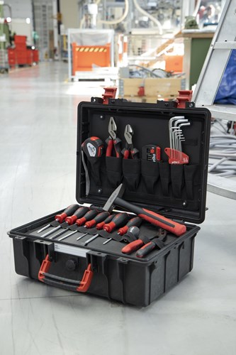 Afbeelding laden in galerijviewer, Wiha 9300-71403 gereedschapskoffer basic set l mechanisch | 18 delig - 45531
