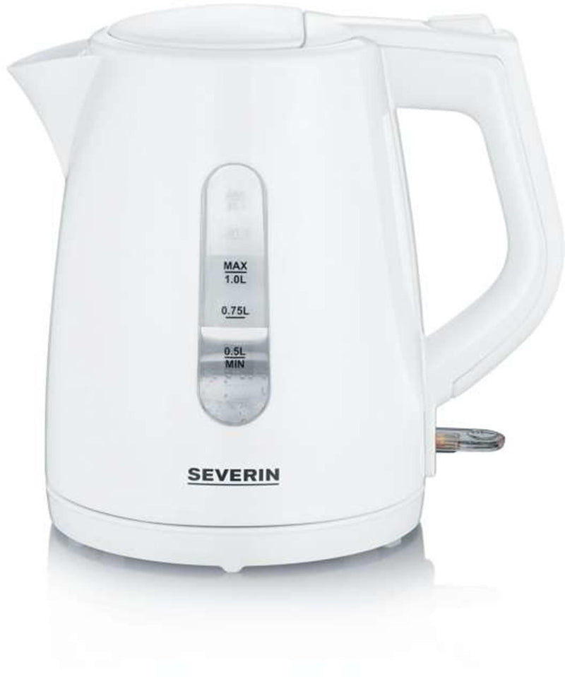 Afbeelding laden in galerijviewer, Severin waterkoker wit 1,0 ltr snoerloos 2200w
