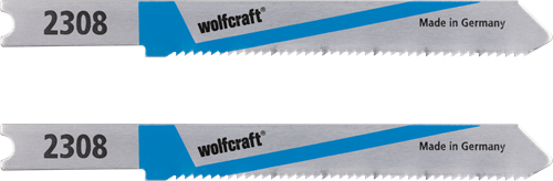 Afbeelding laden in galerijviewer, Wolfcraft decoupeerzaagblad | hss | l=70mm | u-schaft | 2 stuks - 2308000
