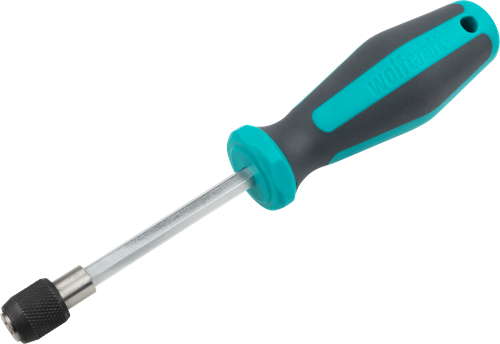 Wolfcraft handschroevendraaier | met bitopname | 1 stuk - 8725000