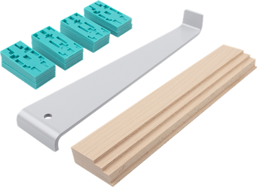 Wolfcraft legset | voor laminaat | 22-delig | 1 set - 6931000