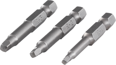 Wolfcraft schroefbits | squareplus | 50 mm | no. 1, 2, 3 | 3-delig - 1266000