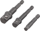 Wolfcraft set | adapter met slipkoppeling | 3-delig | 1 set - 8797000