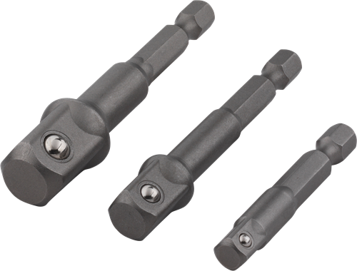 Afbeelding laden in galerijviewer, Wolfcraft set | adapter met slipkoppeling | 3-delig | 1 set - 8797000
