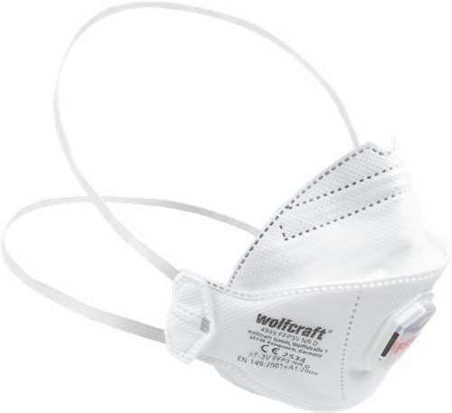 Afbeelding laden in galerijviewer, Wolfcraft stofmaskers | met ventiel | ffp3 | 2 stuks - 4949000

