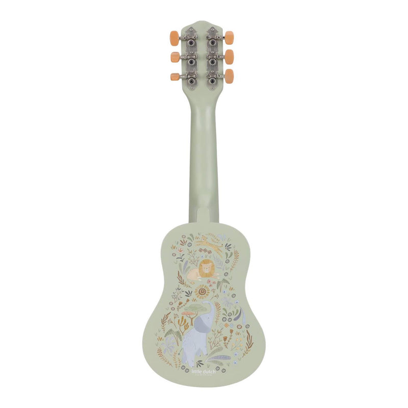 Afbeelding laden in galerijviewer, Little dutch safari friends houten gitaar green fsc
