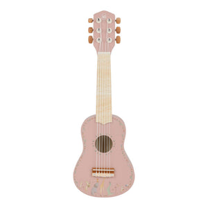 Little dutch safari friends houten gitaar pink fsc