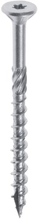 Woodies schroeven woodies ultimate 3.5x 40 24 platverzonken kop t-15 verzinkt; 200 stuks per verpakking - 61535372 - 61535372