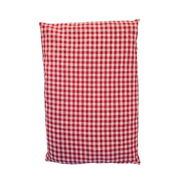 Wow kersenpitkussen 20x30cm rood-wit