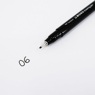 Tombow • fineliner mono drawing pen, line width 06 (approx. 0.50 mm), black