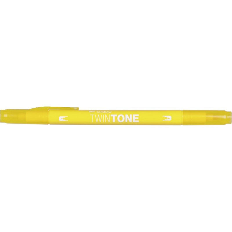 Afbeelding laden in galerijviewer, Tombow • twintone dual-tip brushpen yellow
