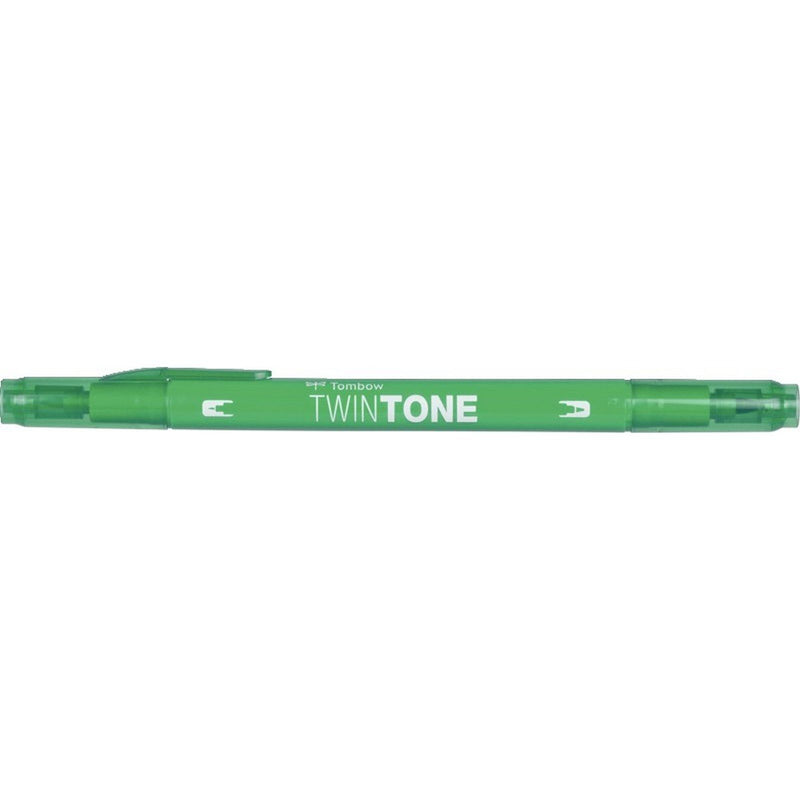 Afbeelding laden in galerijviewer, Tombow • twintone dual-tip brushpen green
