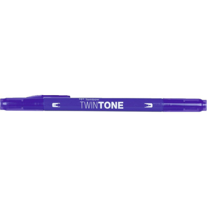 Afbeelding laden in galerijviewer, Tombow • twintone dual-tip brushpen prussian blue
