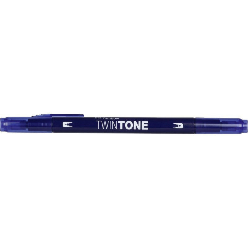 Afbeelding laden in galerijviewer, Tombow • twintone dual-tip brushpen navy
