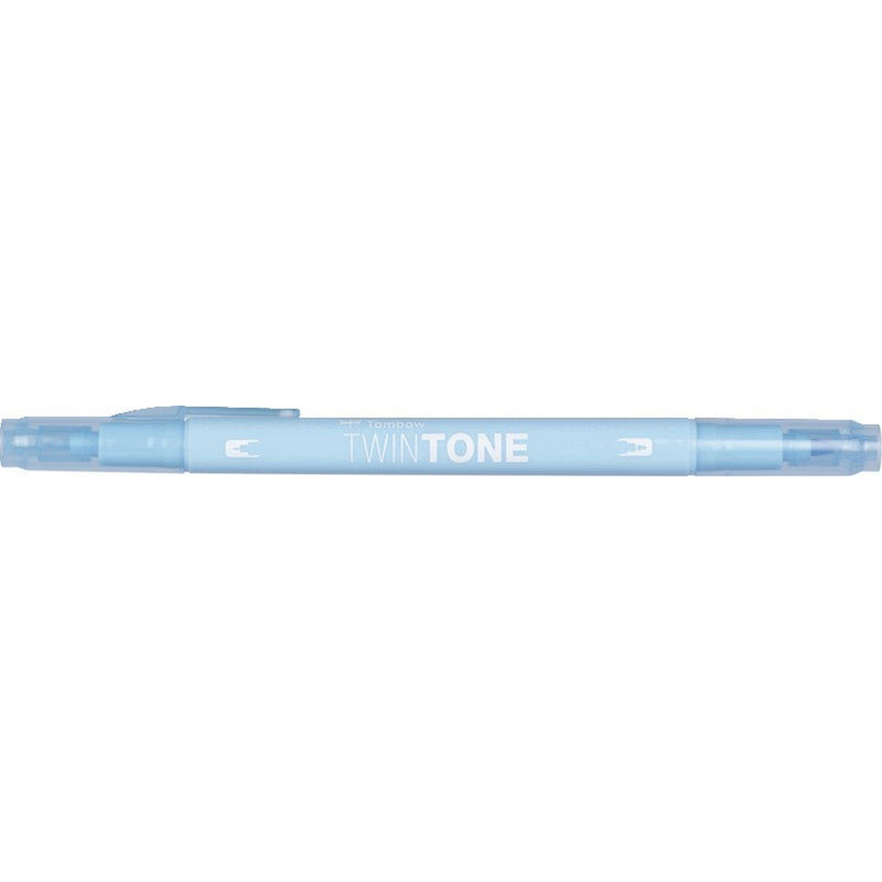Afbeelding laden in galerijviewer, Tombow • twintone dual-tip brushpen sky blue
