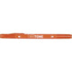Tombow • twintone dual-tip brushpen carred orange
