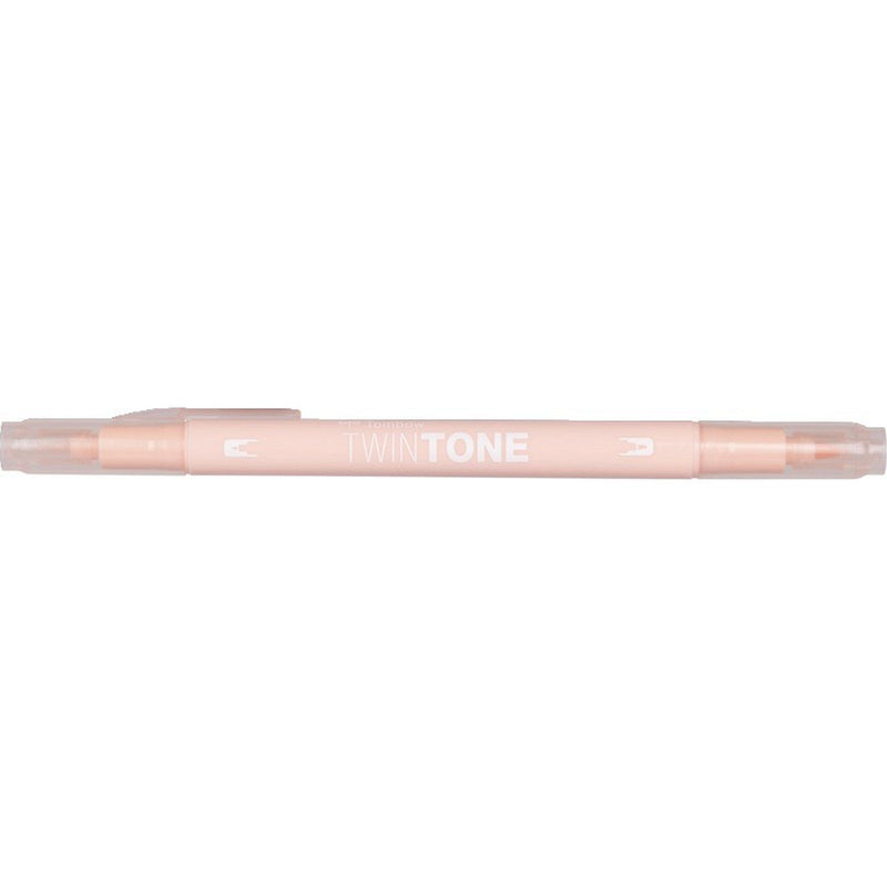 Afbeelding laden in galerijviewer, Tombow • twintone dual-tip brushpen coral pink
