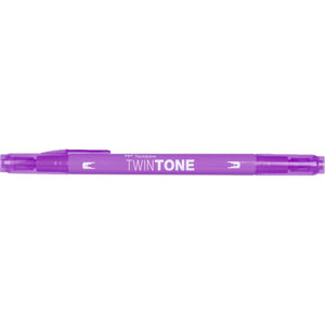 Tombow • twintone dual-tip brushpen raspberry