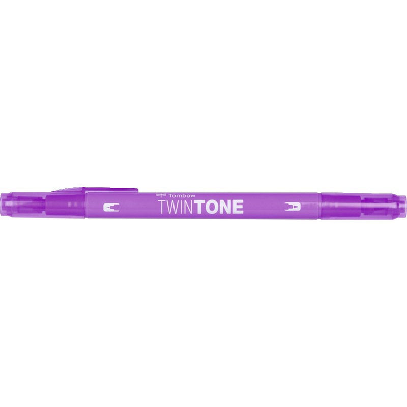 Afbeelding laden in galerijviewer, Tombow • twintone dual-tip brushpen raspberry
