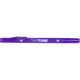 Tombow • twintone dual-tip brushpen grape