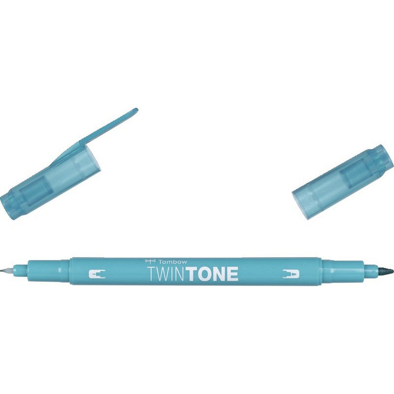 Afbeelding laden in galerijviewer, Tombow • twintone dual-tip brushpen emerald green
