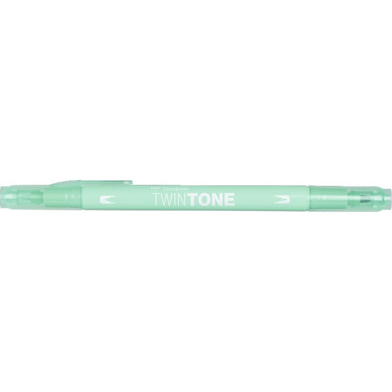 Afbeelding laden in galerijviewer, Tombow • twintone dual-tip brushpen mint green
