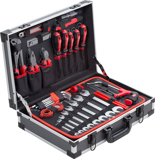 Meister werktuigkoffer 121 dlg w - wu8971460