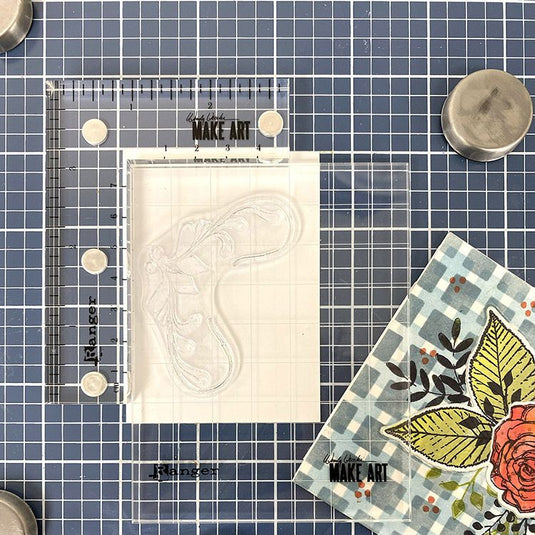 Ranger ink ranger • make art perfect stempel positioneer set