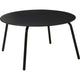 Home styling tafel zwart ã¸70xh40cm rond