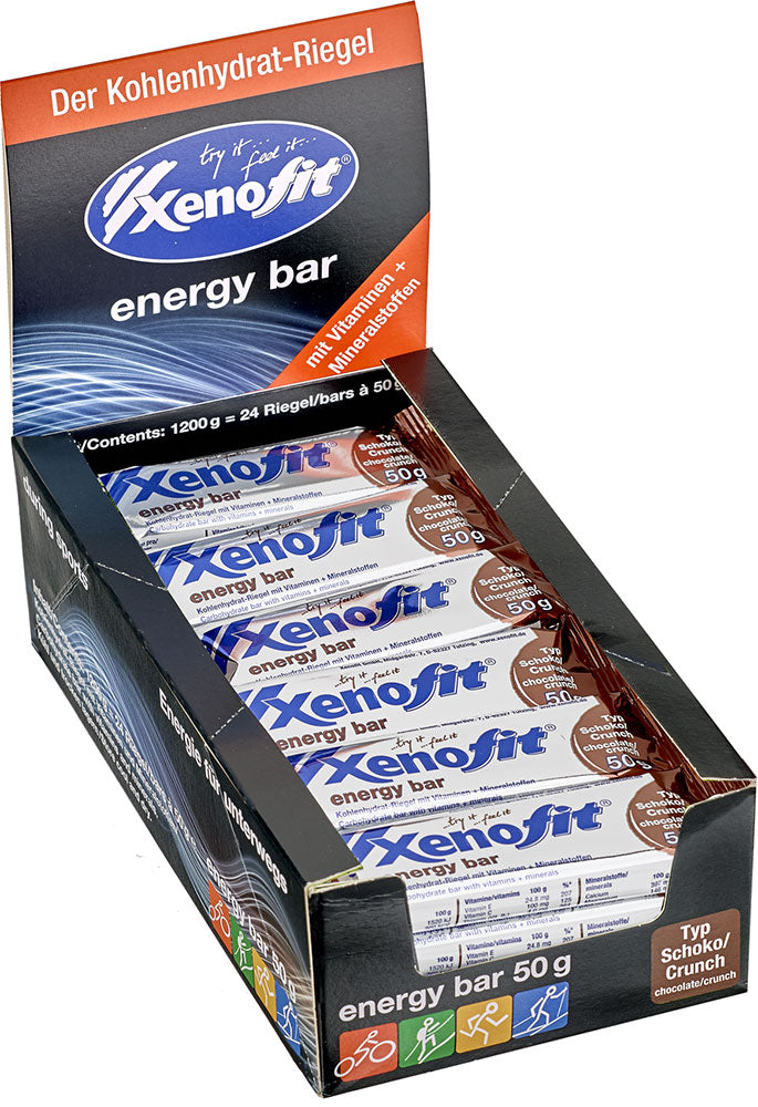 Afbeelding laden in galerijviewer, Xenofit energy bar 24x50g box

