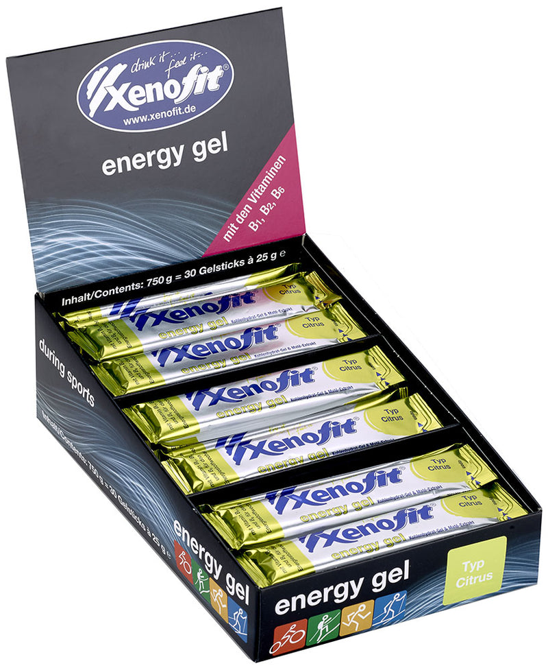 Afbeelding laden in galerijviewer, Xenofit energy gel 30x25g box
