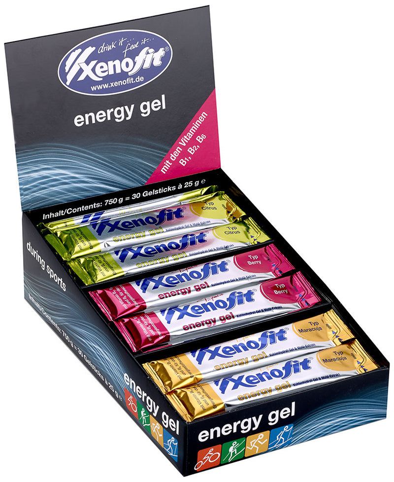 Afbeelding laden in galerijviewer, Xenofit energy gel 30x25g box

