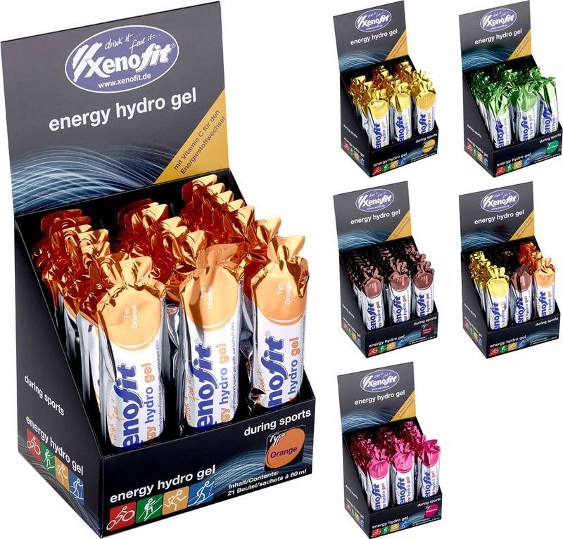 Afbeelding laden in galerijviewer, Xenofit energy hydro gel 21x60ml box
