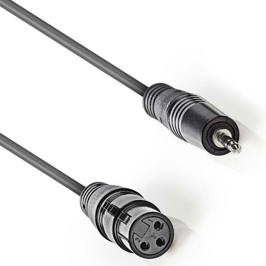 Nedis xlr kabel - stereo - gebalanceerd