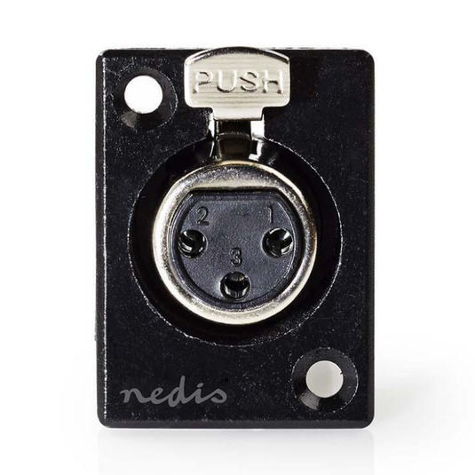 Nedis xlr chassismontage
