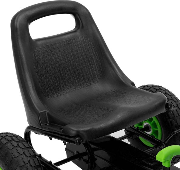 Afbeelding laden in galerijviewer, Xootz Viper Go Kart Skelter Junior Zwart Groen
