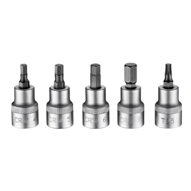 Icetoolz xpert koppenset: 4 5 6 8mm inbus en t25, e21s