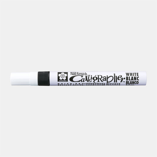 Sakura • pen-touch kalligrafie pen medium wit