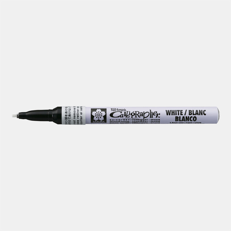 Afbeelding laden in galerijviewer, Sakura • pen-touch kalligrafie pen fijn wit
