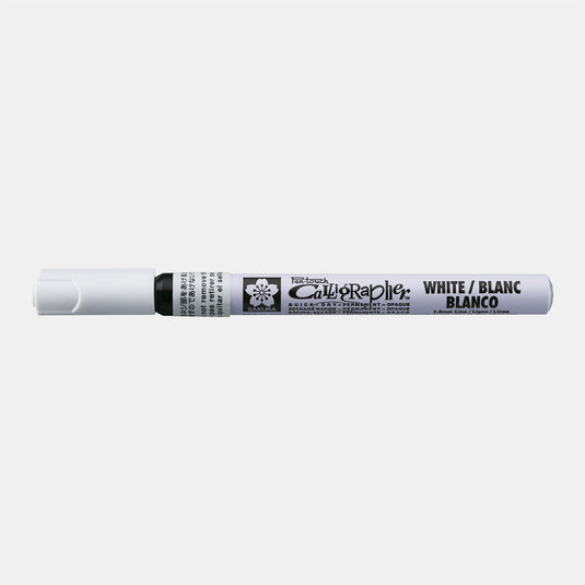 Sakura • pen-touch kalligrafie pen fijn wit