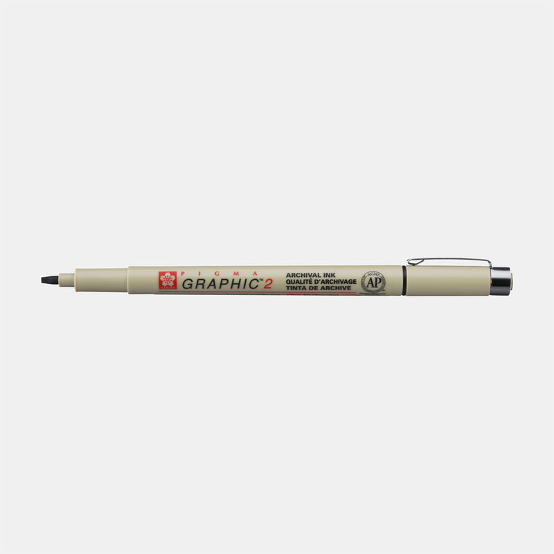 Afbeelding laden in galerijviewer, Sakura • pigma graphic 2mm zwart

