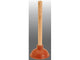 Ultra clean gootsteenontstopper 40x13,5cm met houten steel