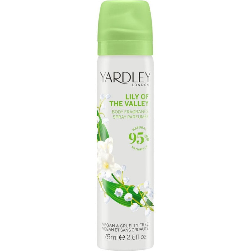 Afbeelding laden in galerijviewer, Yardley london lily of the valley body spray 75ml

