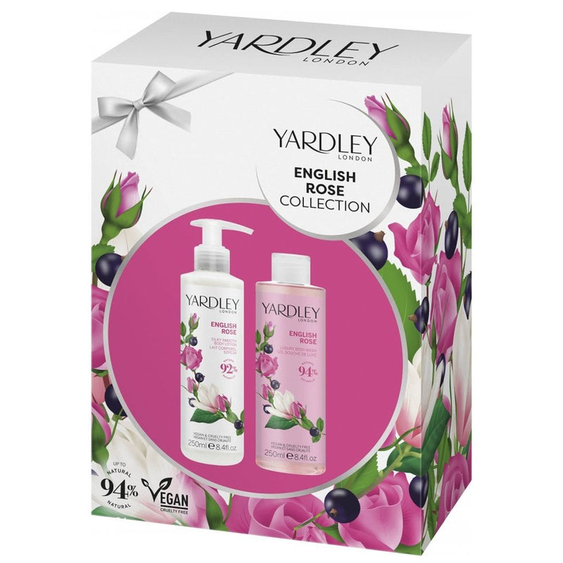 Afbeelding laden in galerijviewer, Yardley london yarley london english rose body wash body lotion collection
