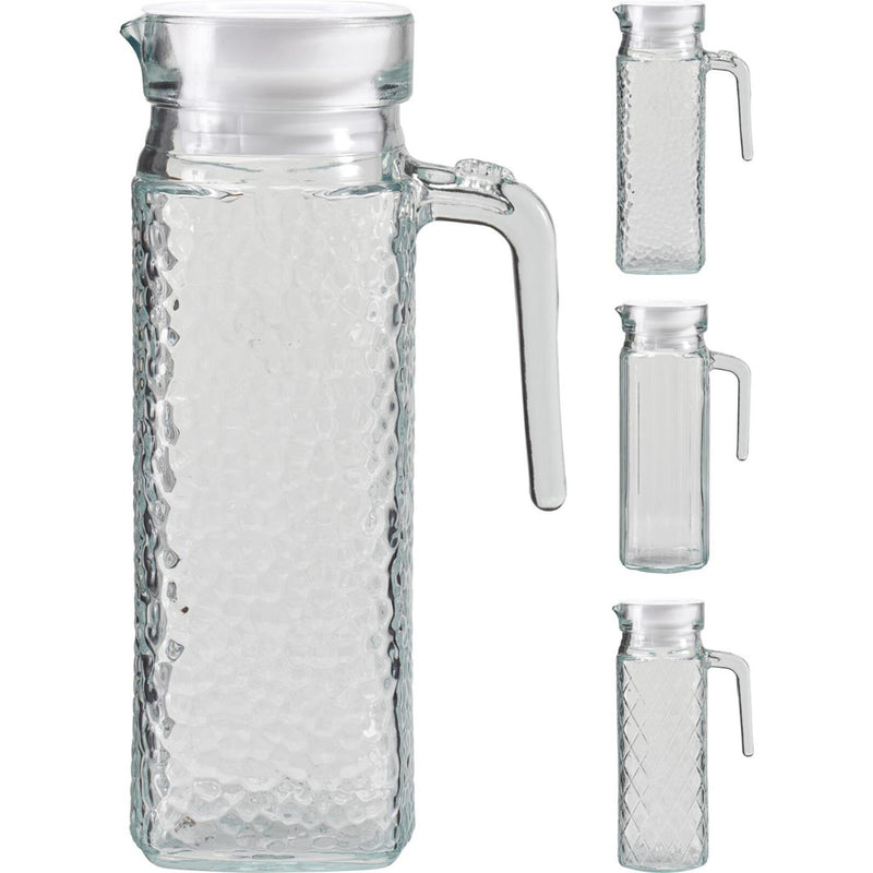 Afbeelding laden in galerijviewer, Excellent houseware schenkkan glas 1,1l schenkkan glas 1,1l
