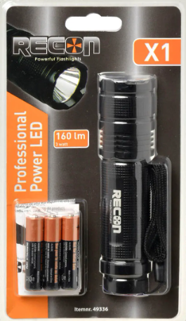 Afbeelding laden in galerijviewer, Zaklamp pro 150 meter incl. 3xaaa*
