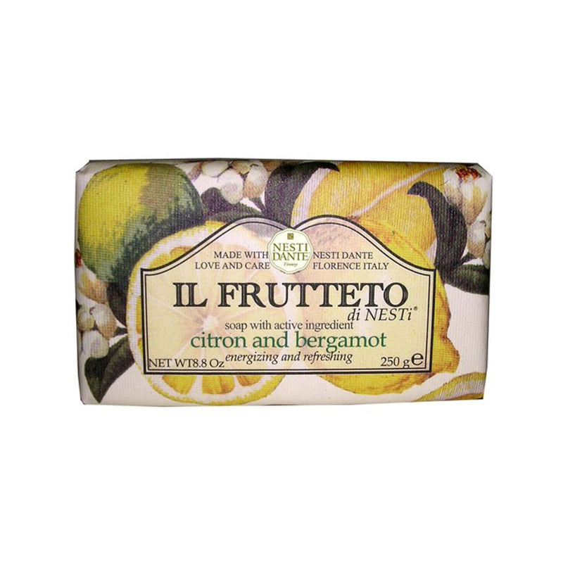Afbeelding laden in galerijviewer, Nesti dante il frutetto citron bergamot zeep 250gr.
