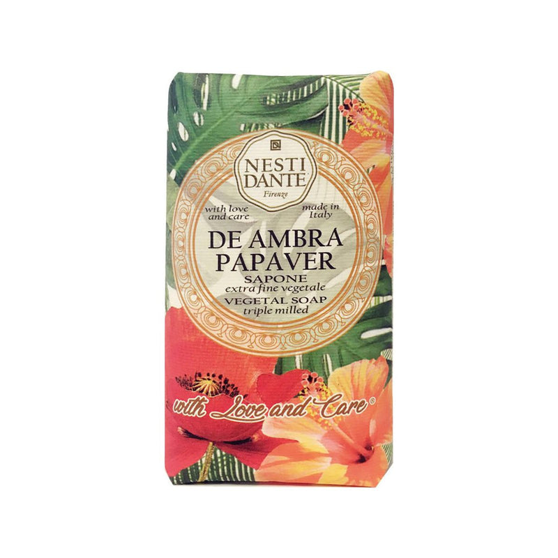 Afbeelding laden in galerijviewer, Nesti dante da ambra papaver zeep 250gr.

