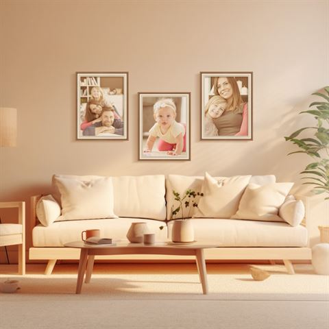 Afbeelding laden in galerijviewer, Zep bg834b bologna brown 30x40 cm
