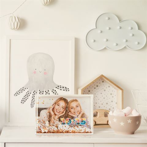 Afbeelding laden in galerijviewer, Zep fotolijst rb404 shake frame alpaca 6 stuks 10x15 cm
